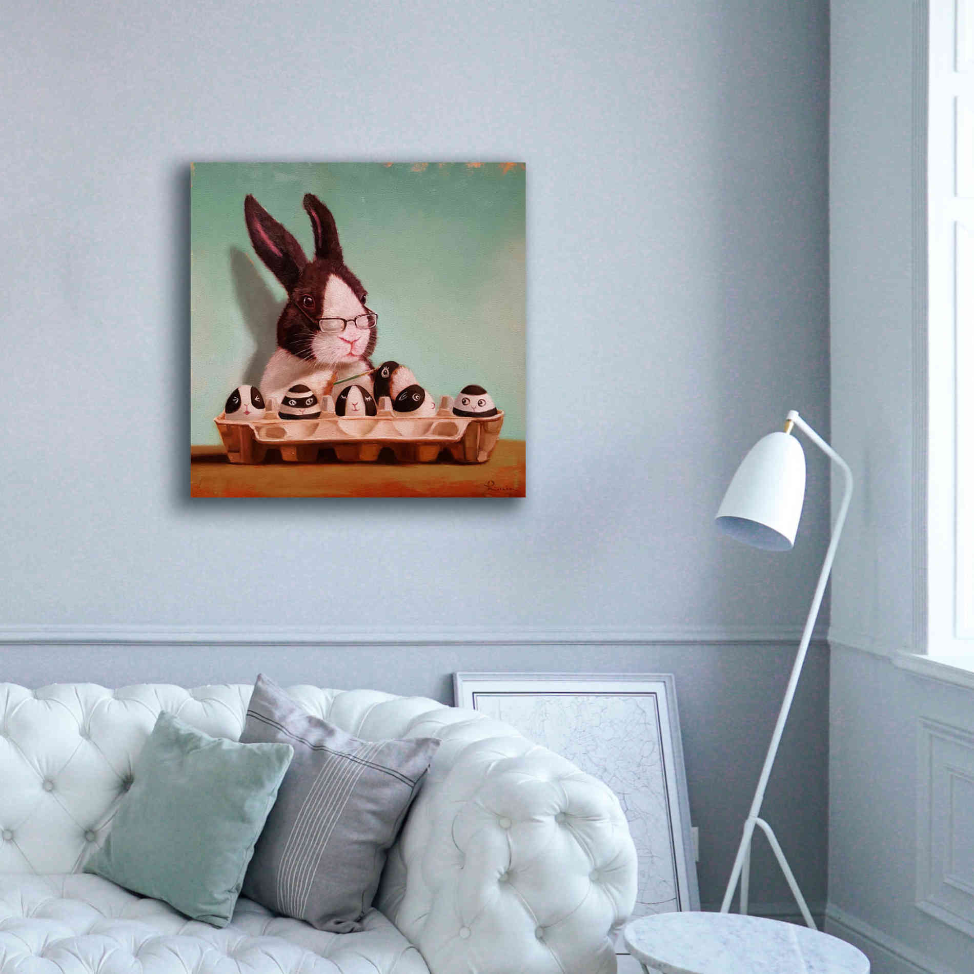 'Going Dutch' by Lucia Heffernan, Canvas Wall Art,37x37