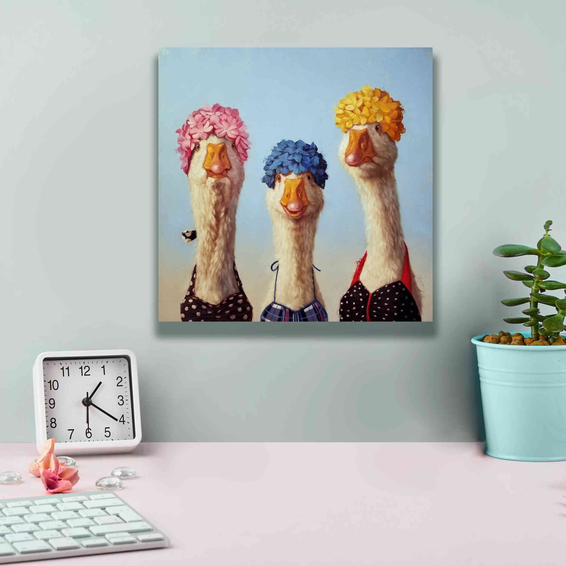 'Golden Age' by Lucia Heffernan, Canvas Wall Art,12x12