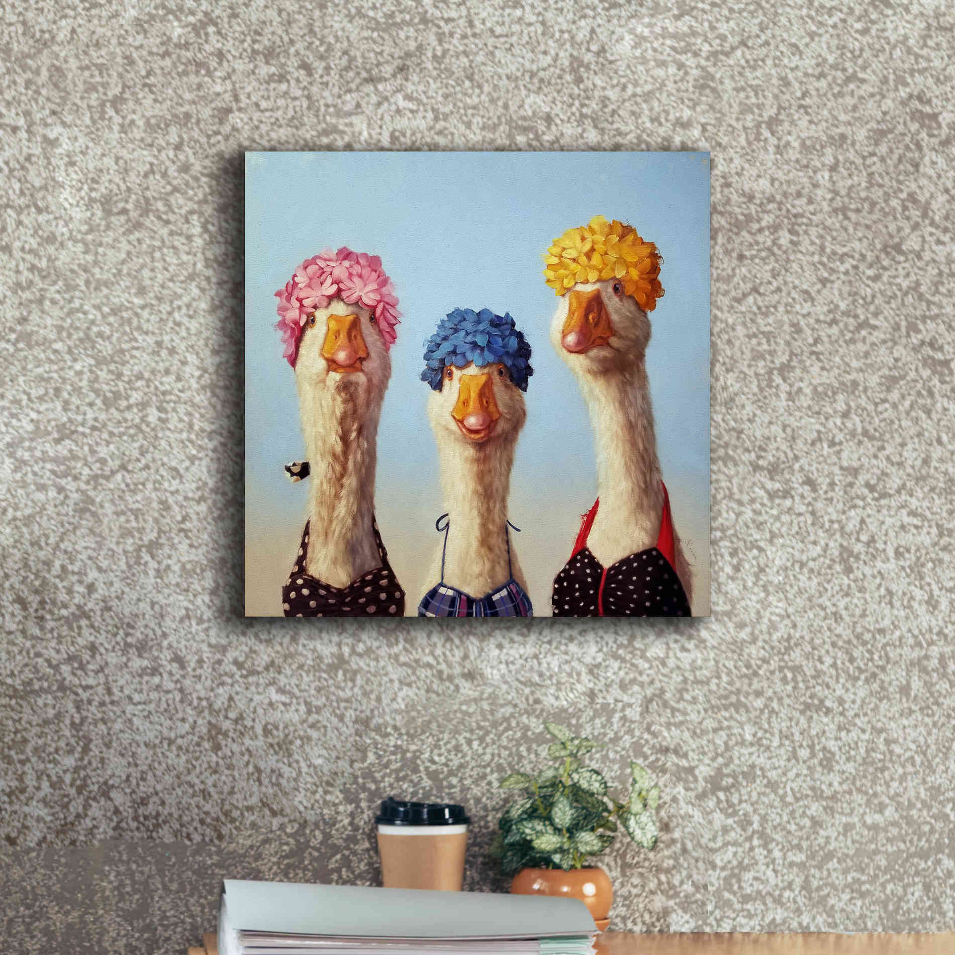 'Golden Age' by Lucia Heffernan, Canvas Wall Art,18x18