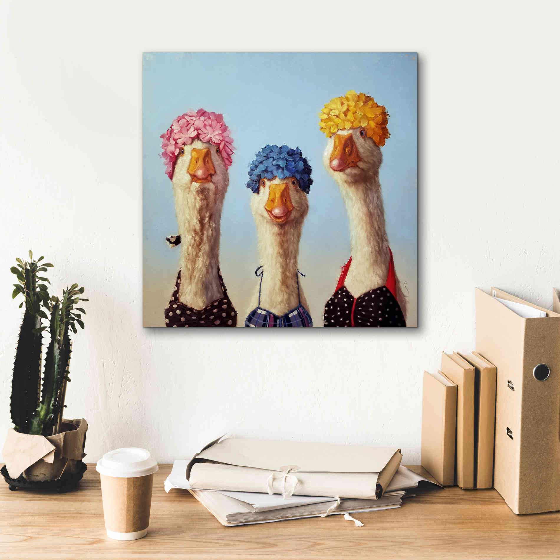 'Golden Age' by Lucia Heffernan, Canvas Wall Art,18x18