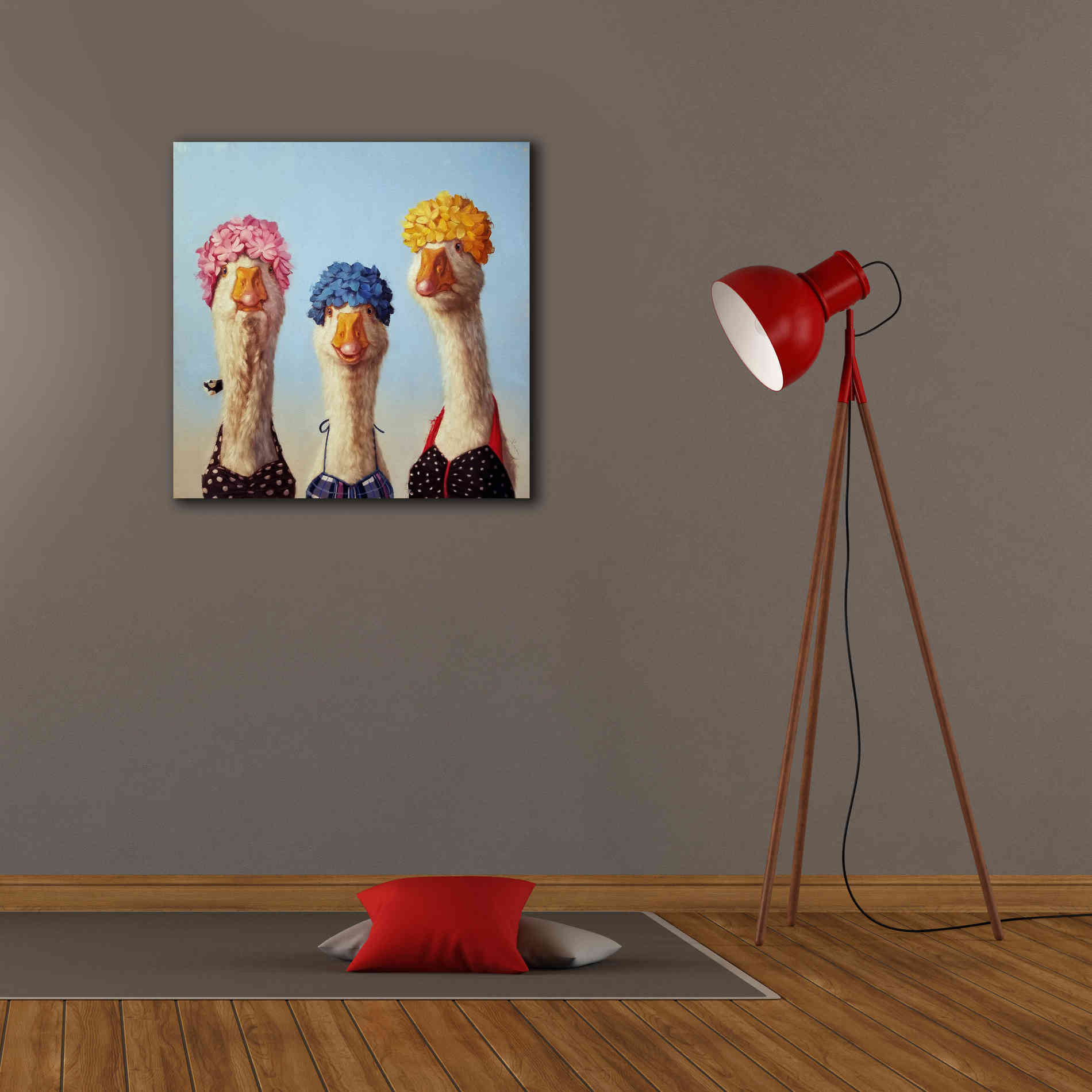 'Golden Age' by Lucia Heffernan, Canvas Wall Art,26x26