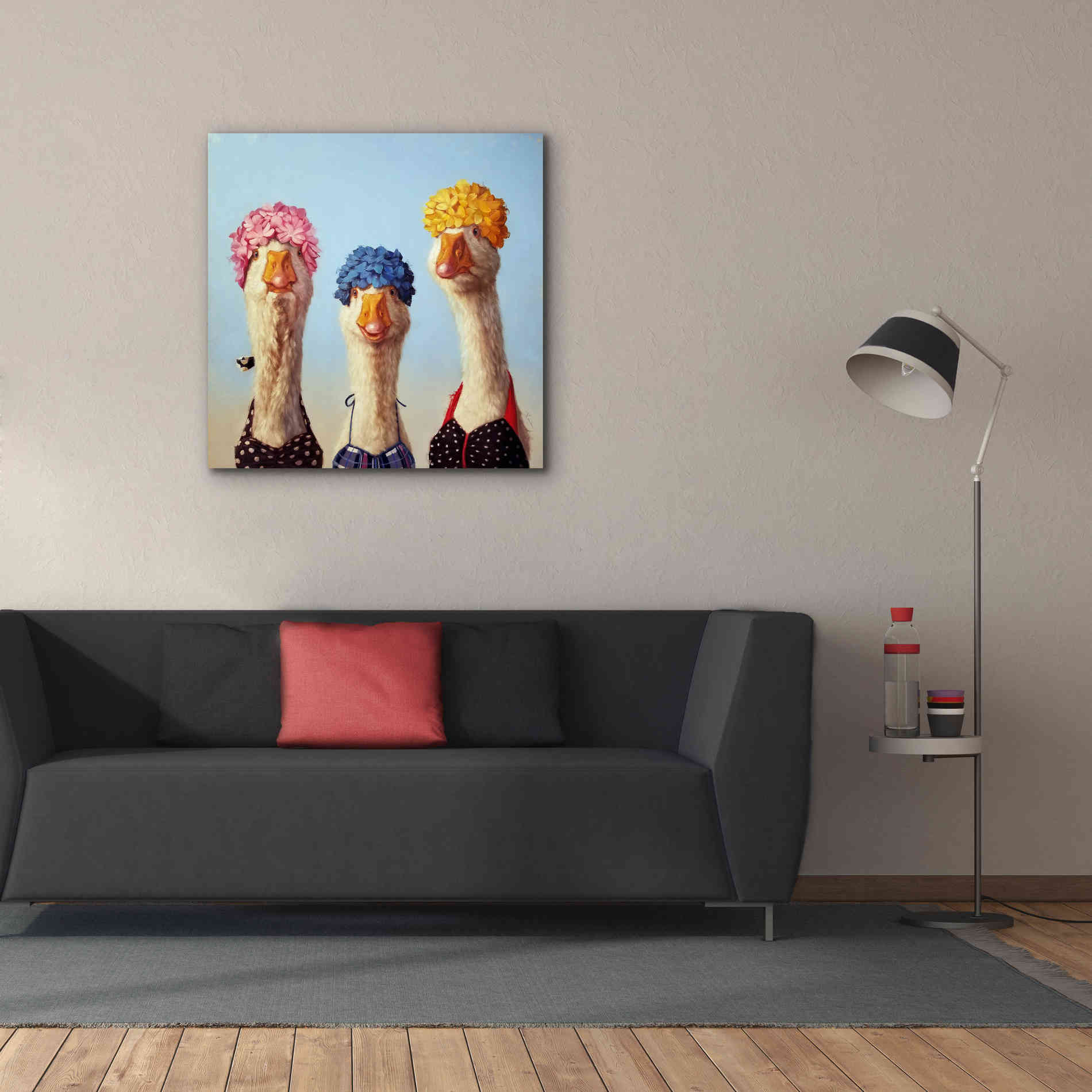 'Golden Age' by Lucia Heffernan, Canvas Wall Art,37x37