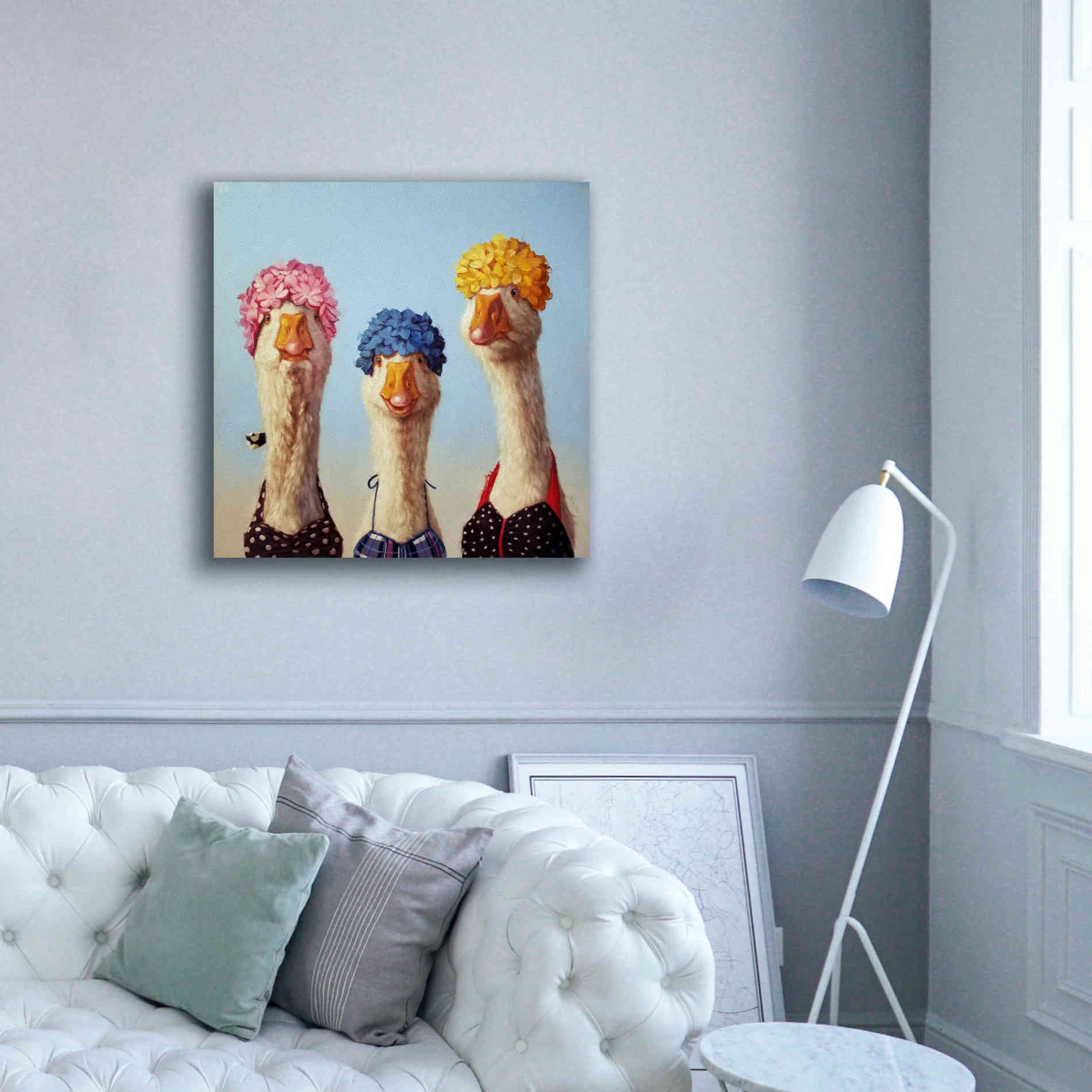 'Golden Age' by Lucia Heffernan, Canvas Wall Art,37x37