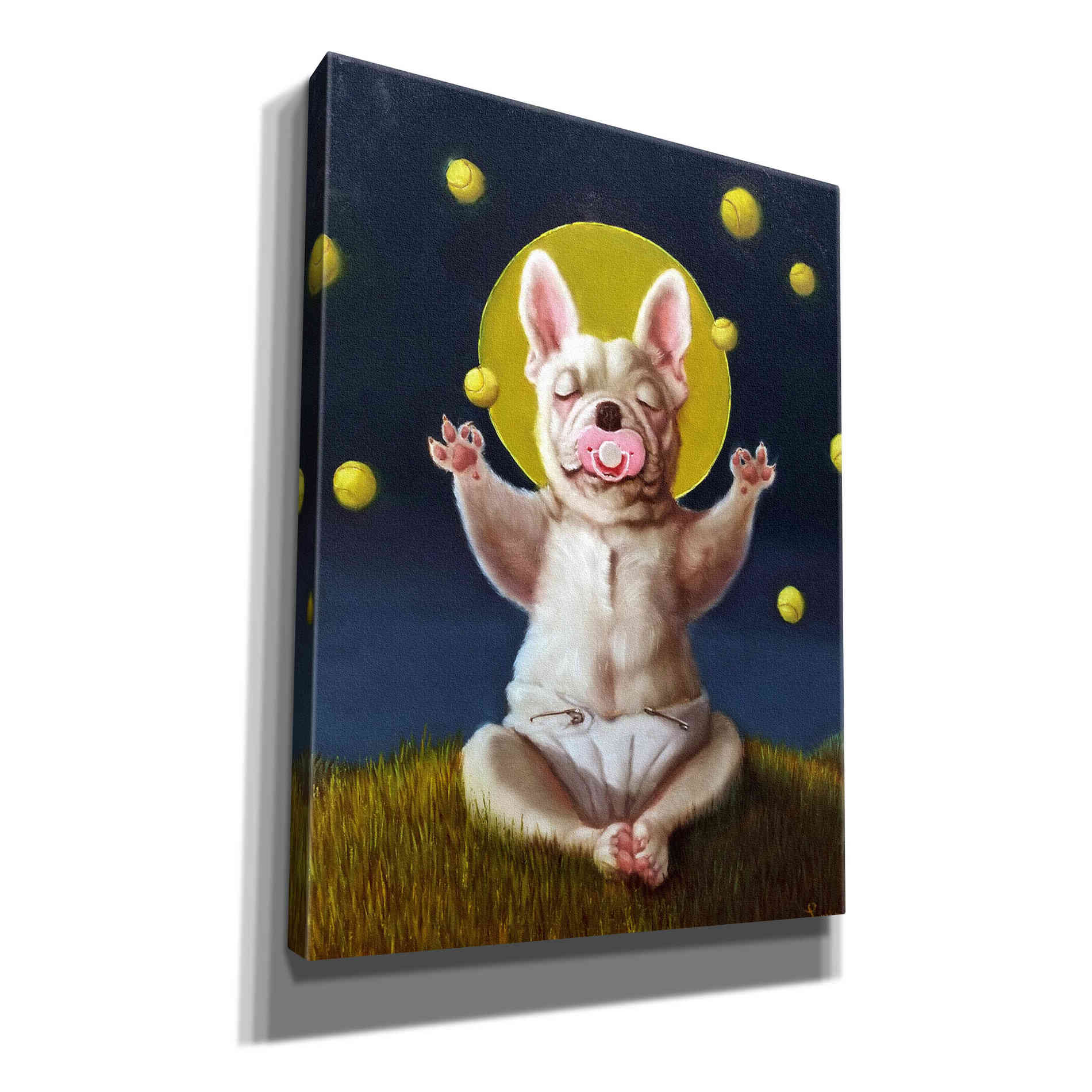 'Puppy Dreams' by Lucia Heffernan, Canvas Wall Art