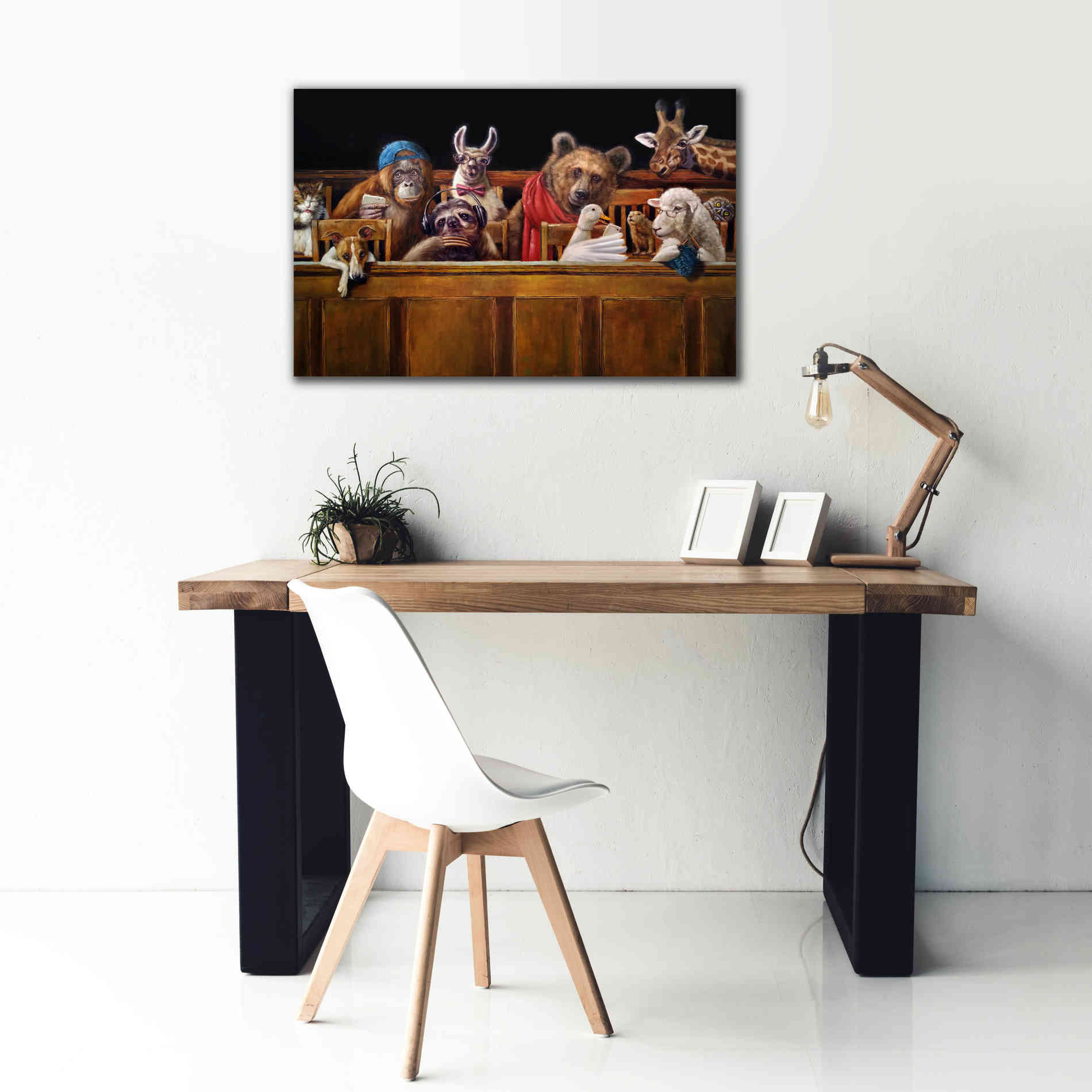 'We The Jury' by Lucia Heffernan, Canvas Wall Art,40x26