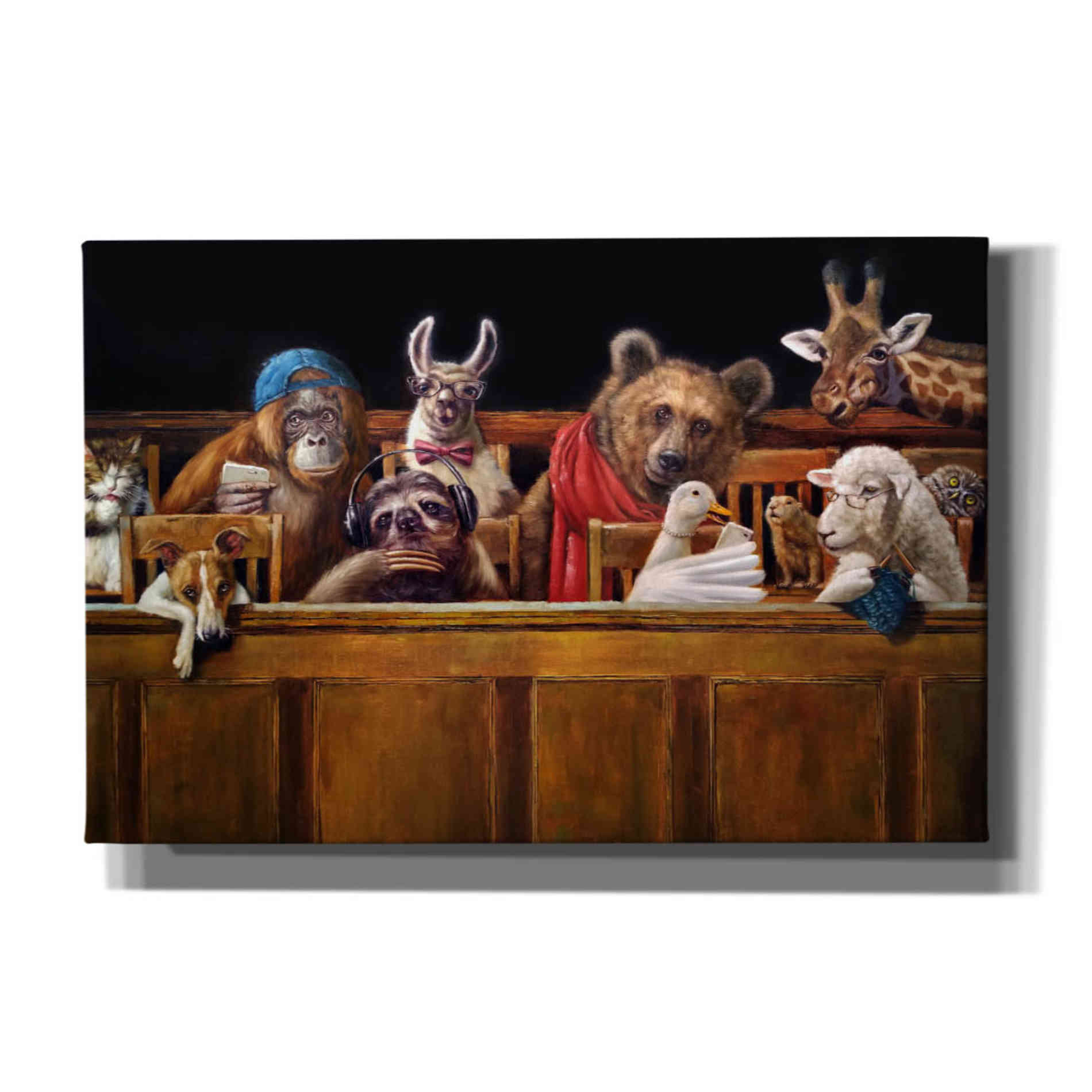 'We The Jury' by Lucia Heffernan, Canvas Wall Art