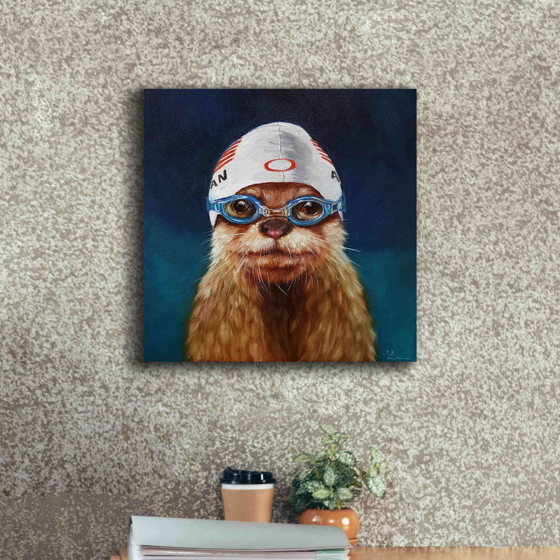 'Olympic Hopeful No. 2' by Lucia Heffernan, Canvas Wall Art,18x18