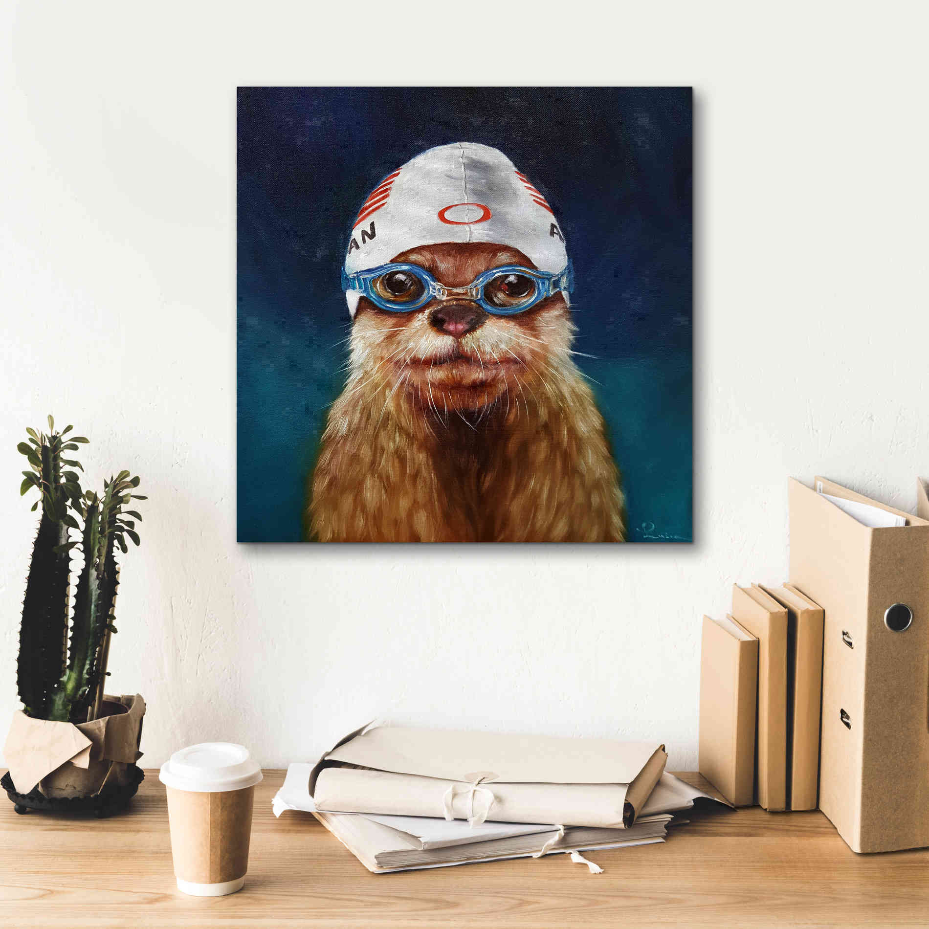 'Olympic Hopeful No. 2' by Lucia Heffernan, Canvas Wall Art,18x18