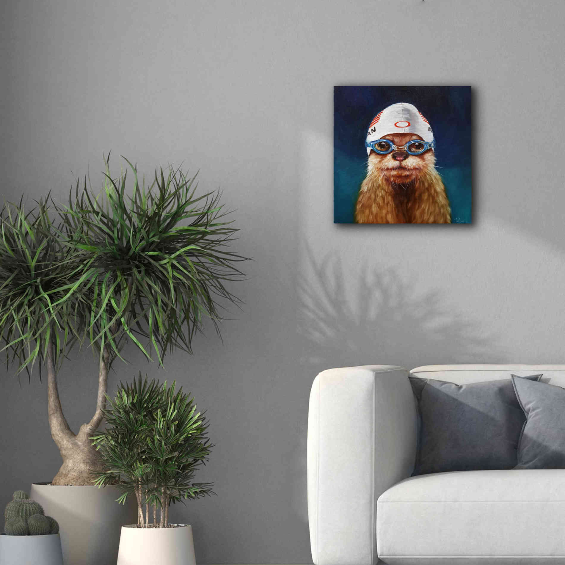 'Olympic Hopeful No. 2' by Lucia Heffernan, Canvas Wall Art,18x18