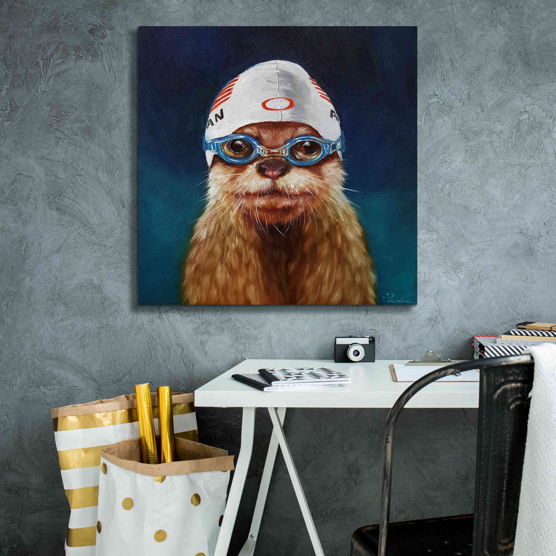 'Olympic Hopeful No. 2' by Lucia Heffernan, Canvas Wall Art,26x26