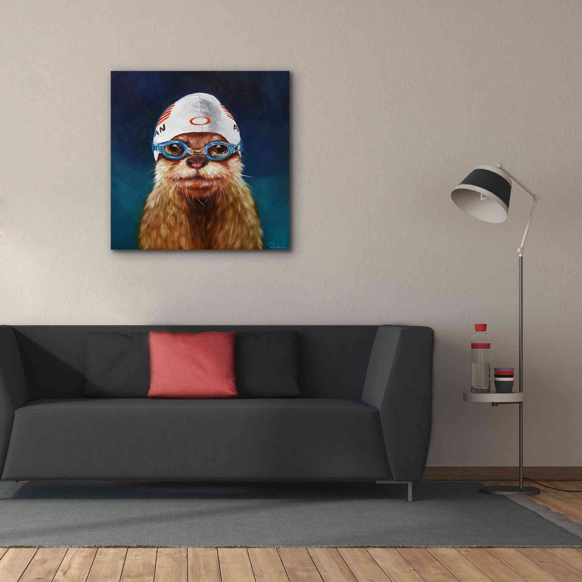 'Olympic Hopeful No. 2' by Lucia Heffernan, Canvas Wall Art,37x37