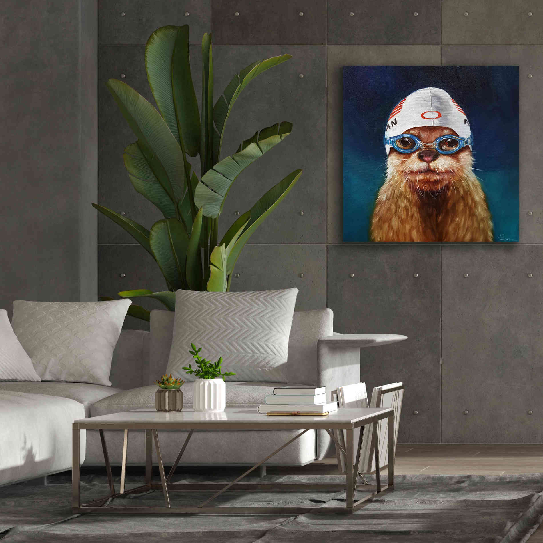 'Olympic Hopeful No. 2' by Lucia Heffernan, Canvas Wall Art,37x37