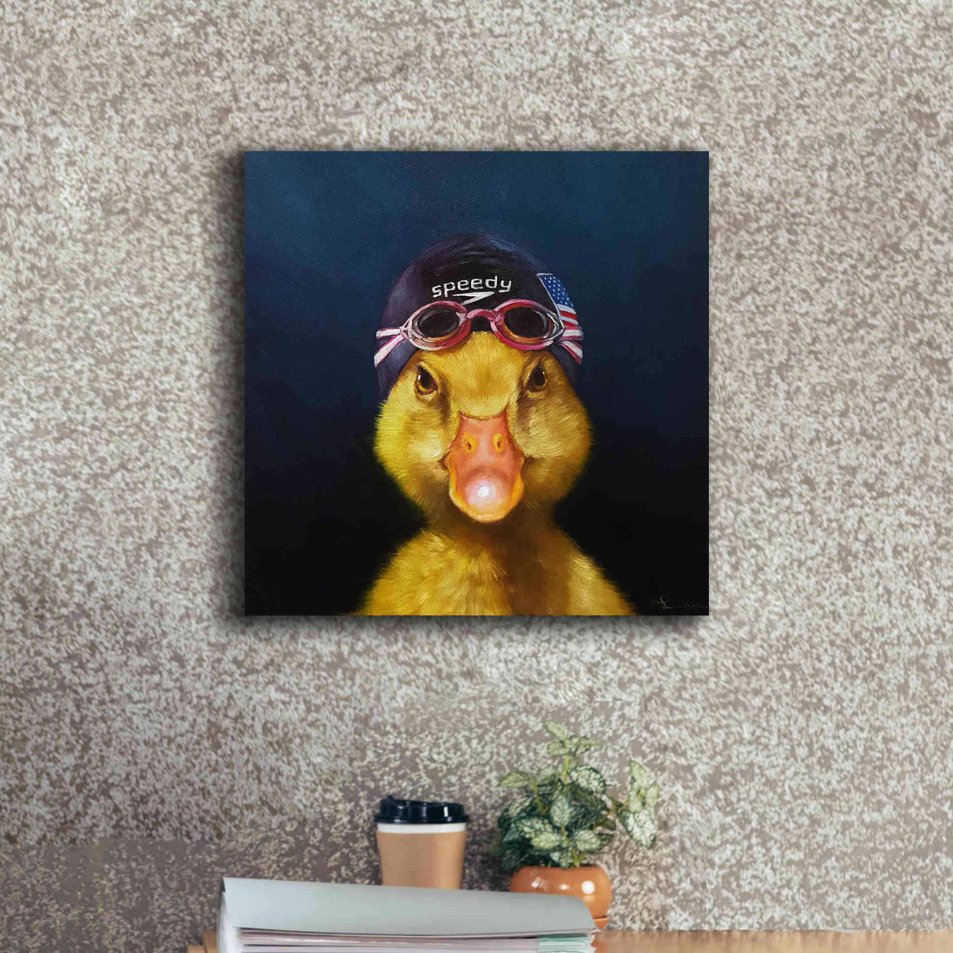 'Olympic Hopeful No. 1' by Lucia Heffernan, Canvas Wall Art,18x18