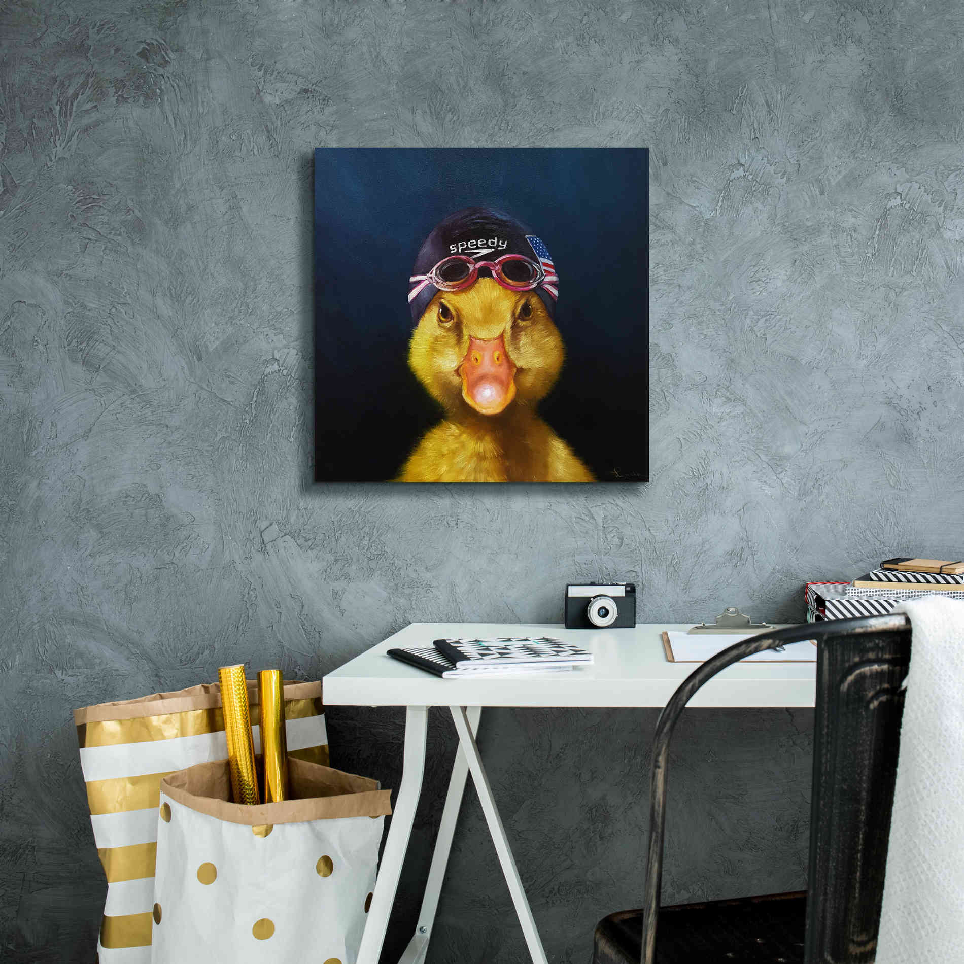 'Olympic Hopeful No. 1' by Lucia Heffernan, Canvas Wall Art,18x18