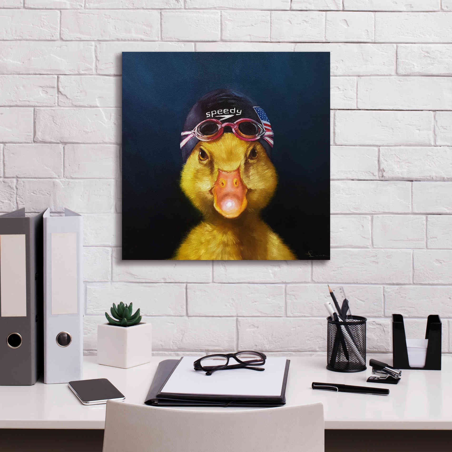 'Olympic Hopeful No. 1' by Lucia Heffernan, Canvas Wall Art,18x18