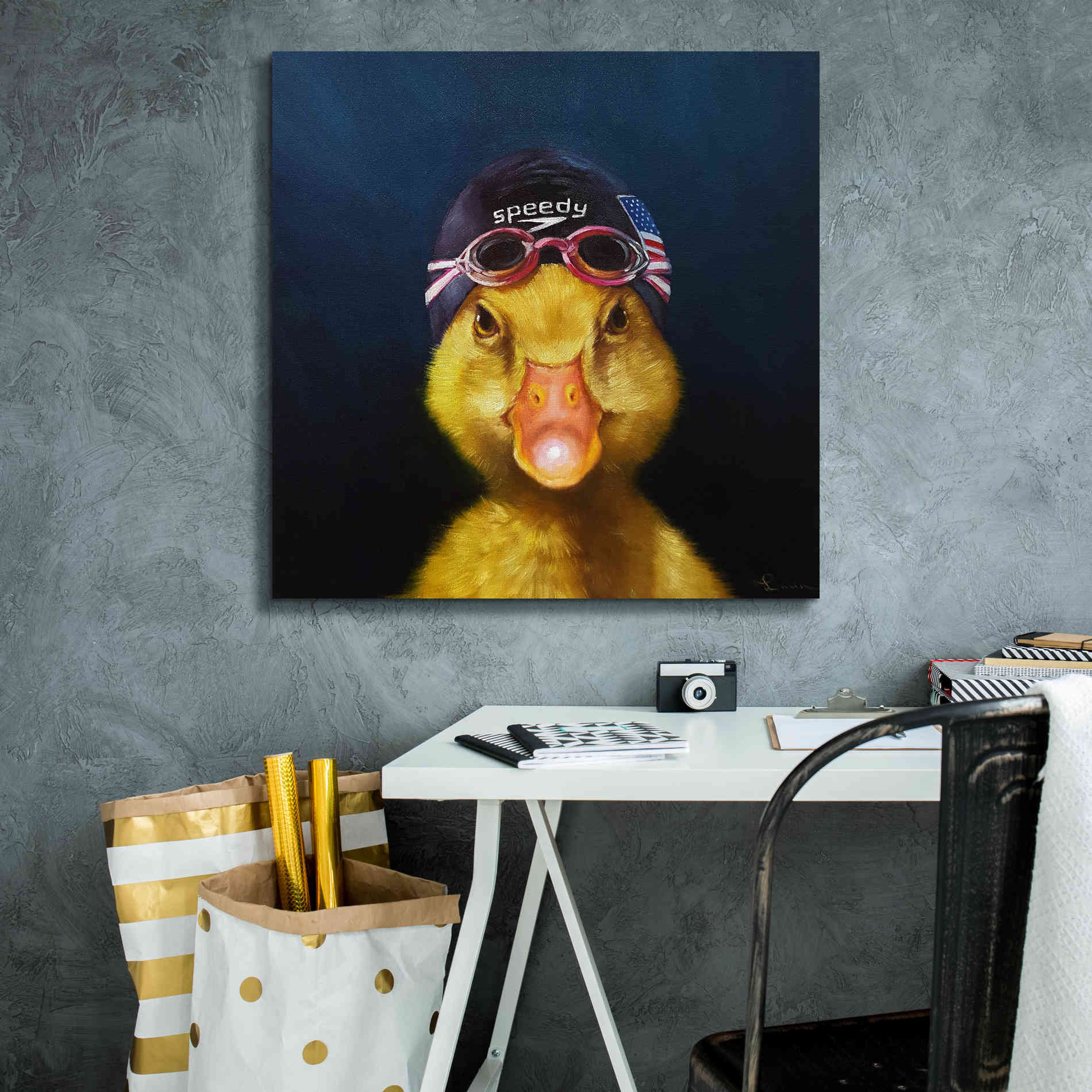 'Olympic Hopeful No. 1' by Lucia Heffernan, Canvas Wall Art,26x26