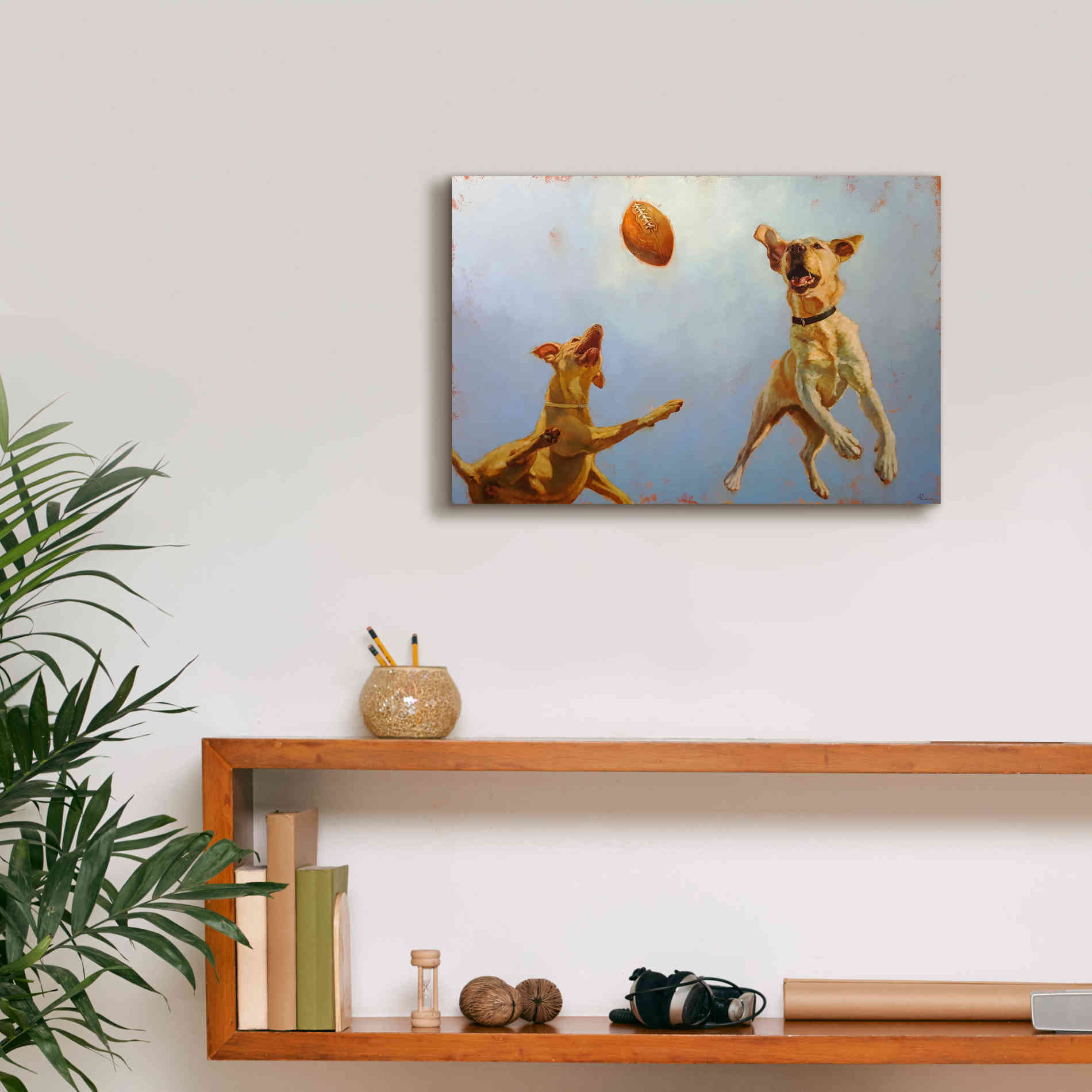 'Game Point' by Lucia Heffernan, Canvas Wall Art,18x12