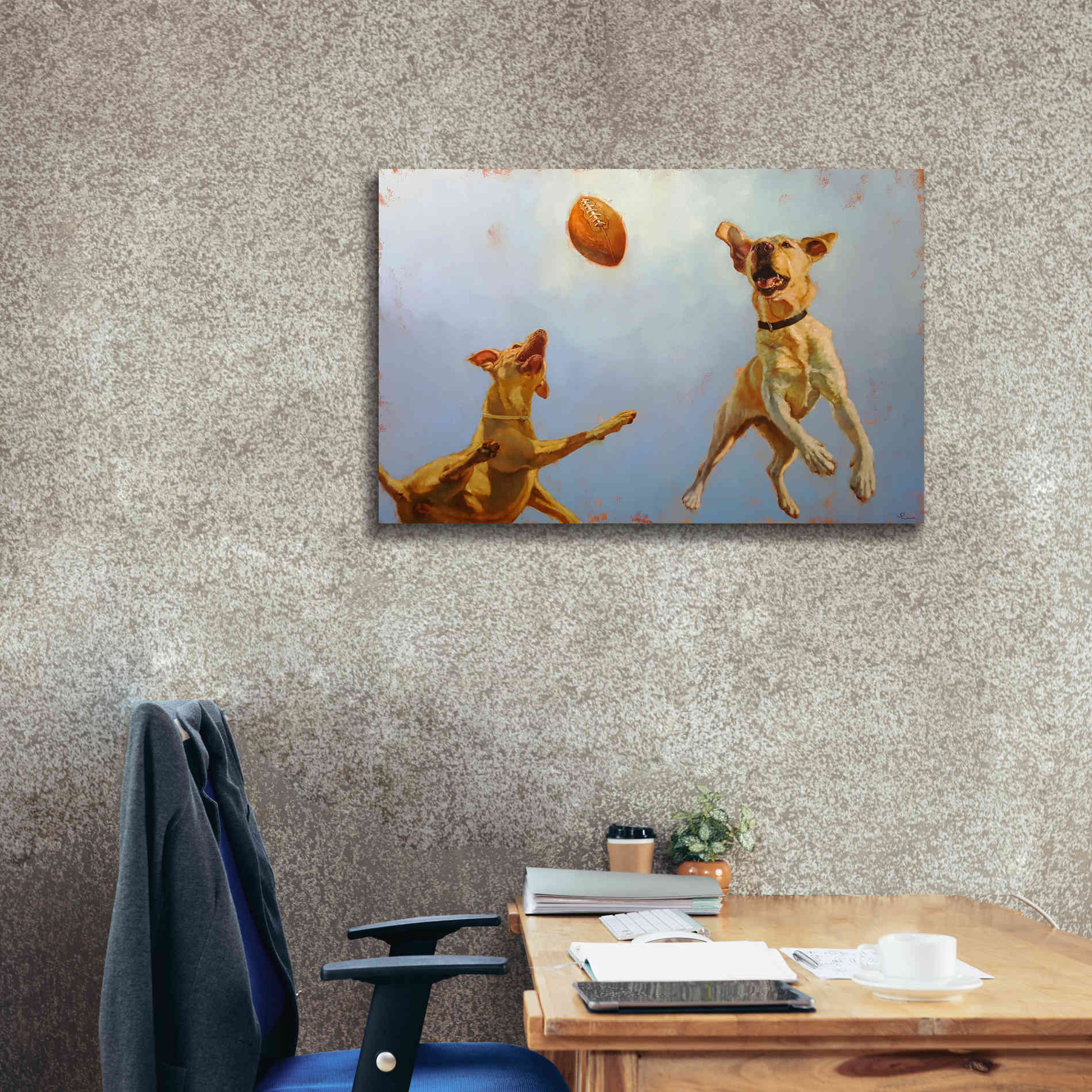'Game Point' by Lucia Heffernan, Canvas Wall Art,40x26