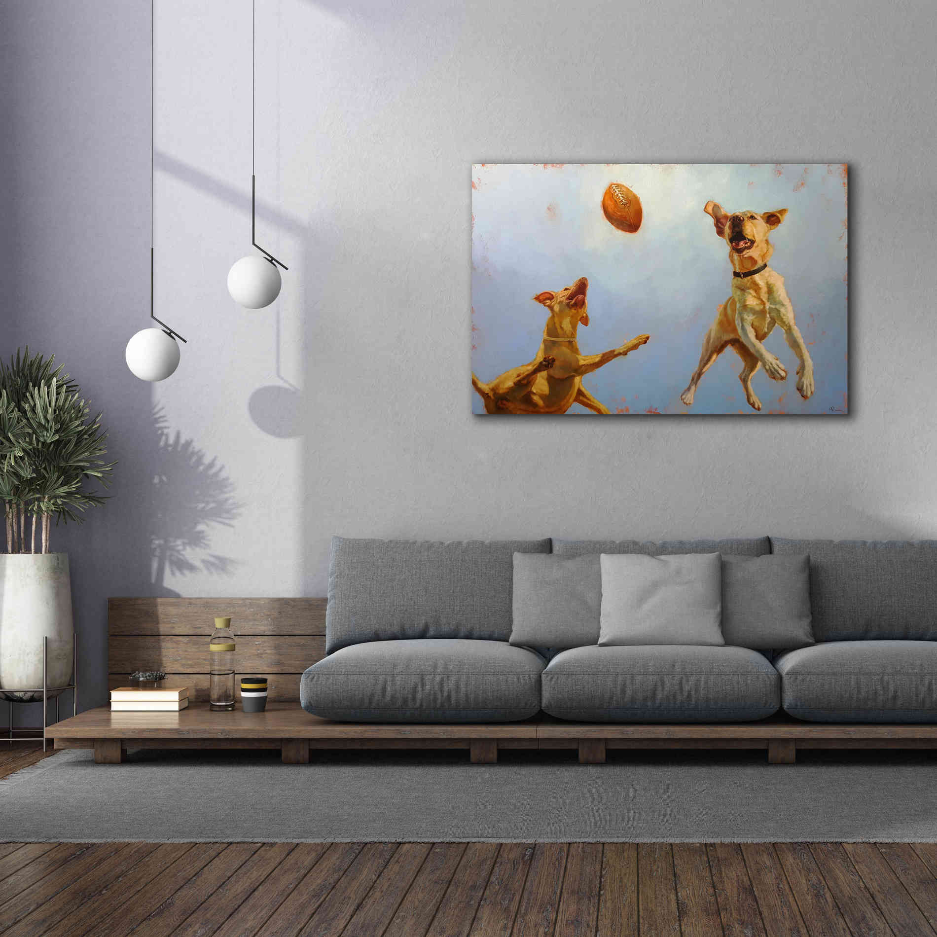 'Game Point' by Lucia Heffernan, Canvas Wall Art,60x40