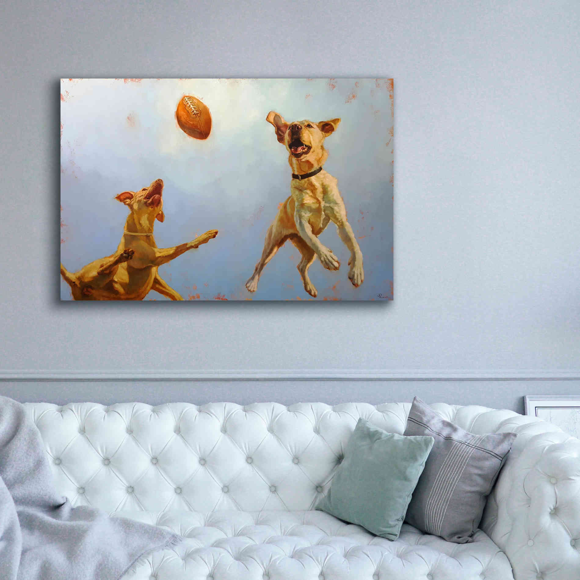 'Game Point' by Lucia Heffernan, Canvas Wall Art,60x40