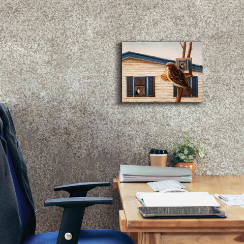 Image of 'Portrait Of An Enemy' by Lucia Heffernan, Canvas Wall Art,16x12