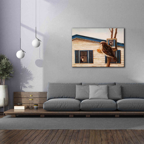 Image of 'Portrait Of An Enemy' by Lucia Heffernan, Canvas Wall Art,54x40