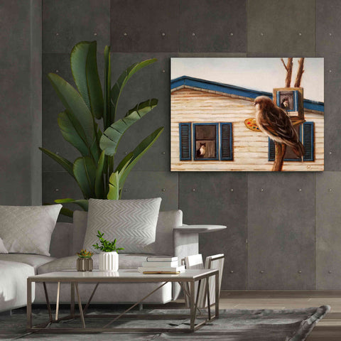 Image of 'Portrait Of An Enemy' by Lucia Heffernan, Canvas Wall Art,54x40