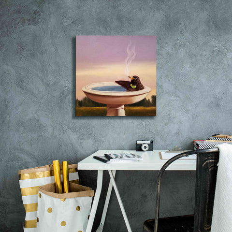 Image of 'Executive Soak' by Lucia Heffernan, Canvas Wall Art,18x18