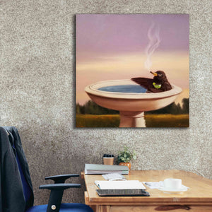 'Executive Soak' by Lucia Heffernan, Canvas Wall Art,37x37