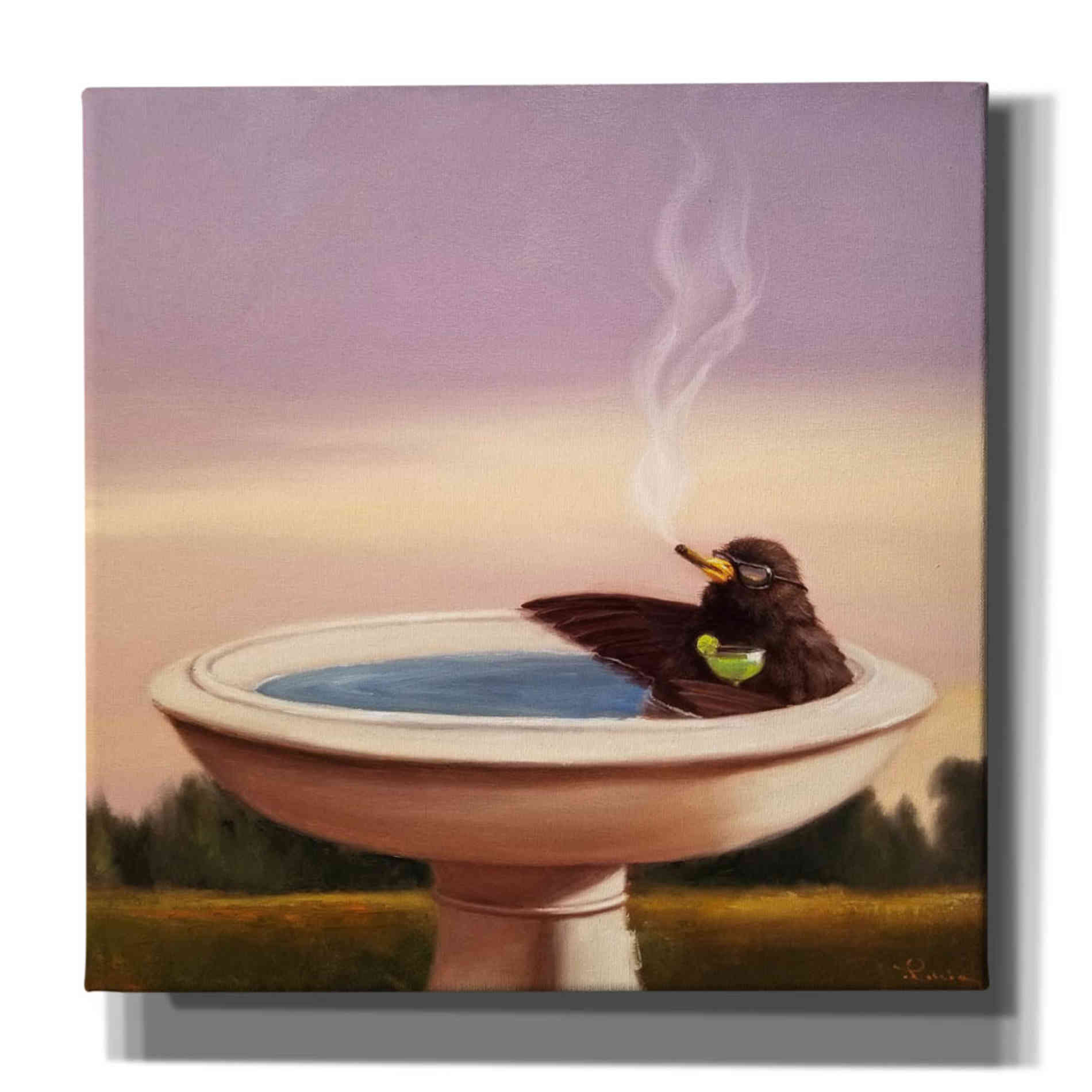 'Executive Soak' by Lucia Heffernan, Canvas Wall Art