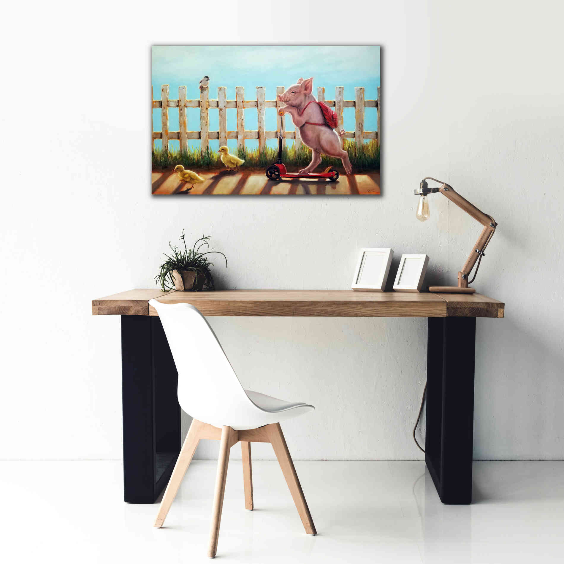 'Summer Stroll' by Lucia Heffernan, Canvas Wall Art,40x26