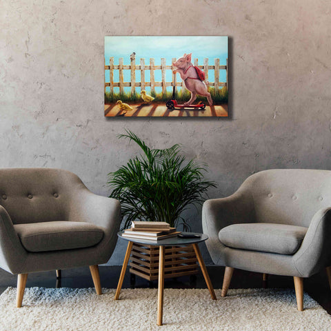 Image of 'Summer Stroll' by Lucia Heffernan, Canvas Wall Art,40x26