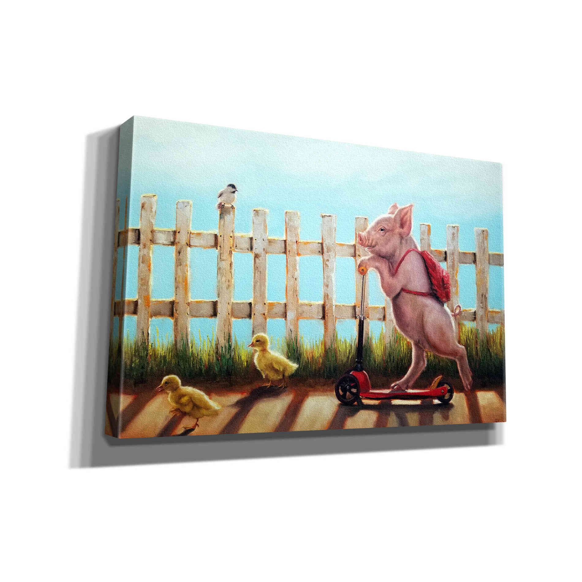 'Summer Stroll' by Lucia Heffernan, Canvas Wall Art