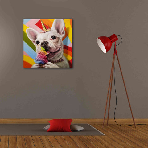 Image of 'Rainbow Party' by Lucia Heffernan, Canvas Wall Art,26x26