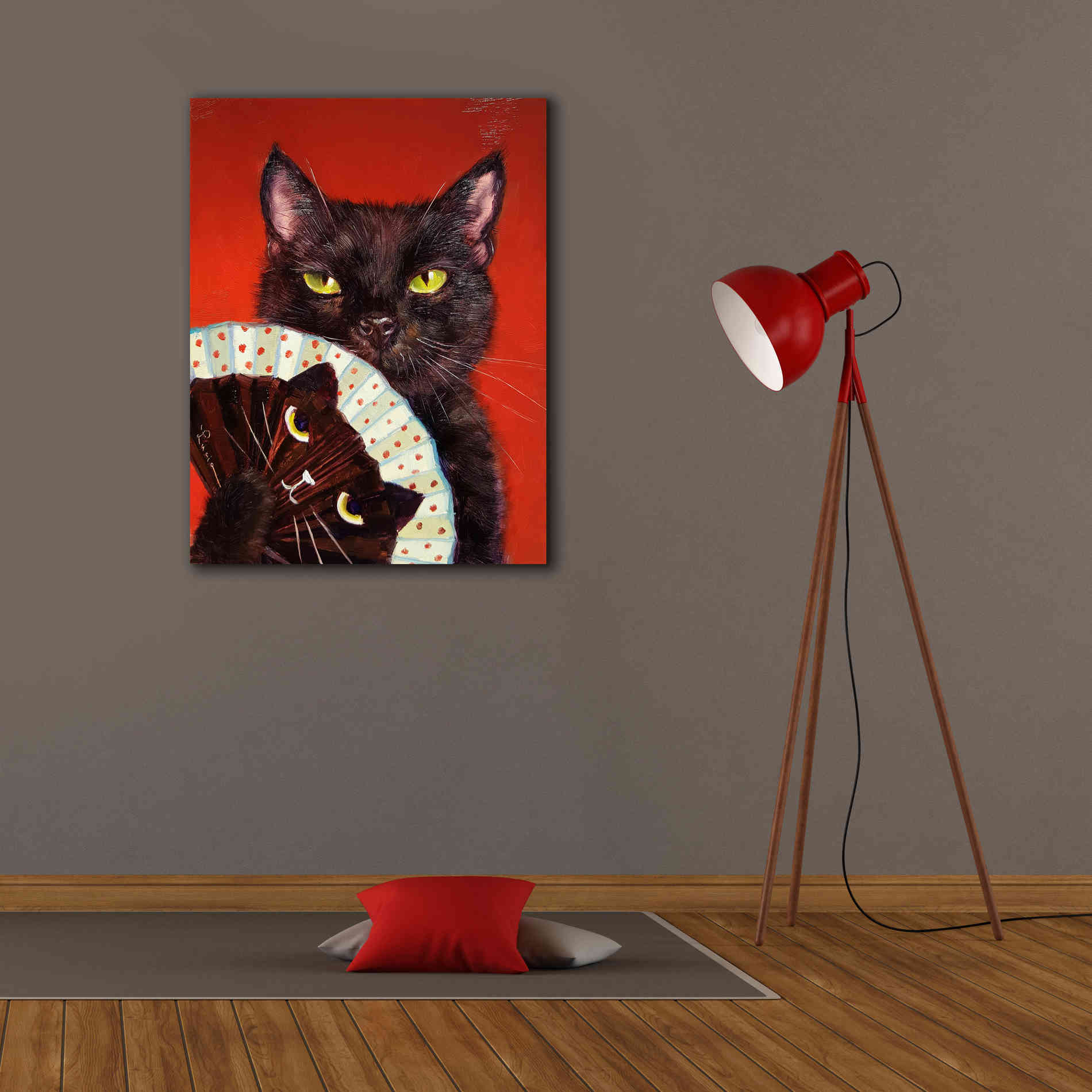 'Double Trouble' by Lucia Heffernan, Canvas Wall Art,26x34