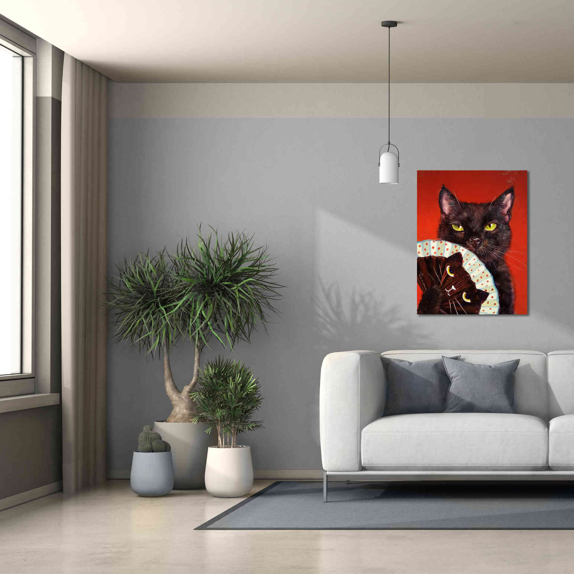 'Double Trouble' by Lucia Heffernan, Canvas Wall Art,26x34