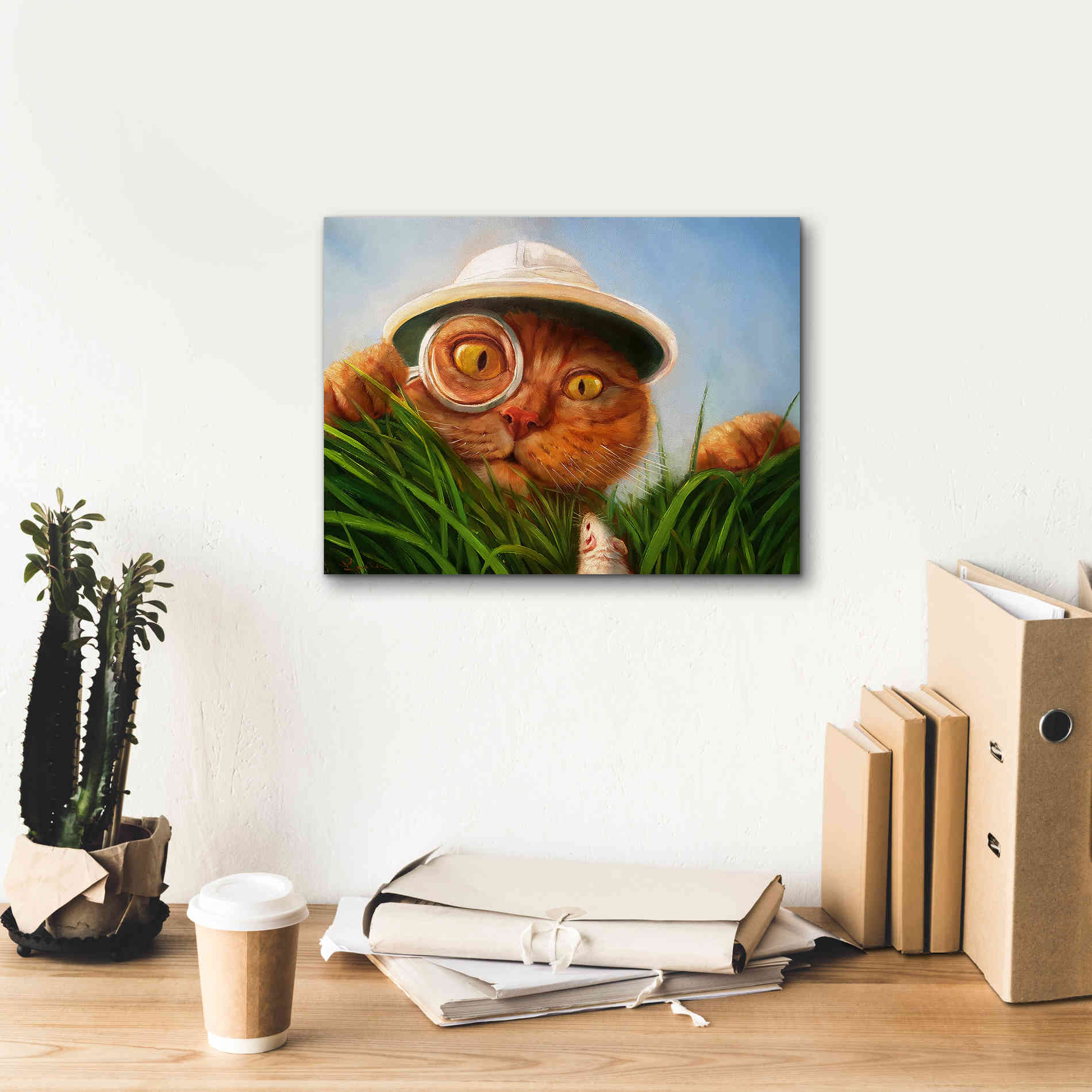 'Explorer' by Lucia Heffernan, Canvas Wall Art,16x12