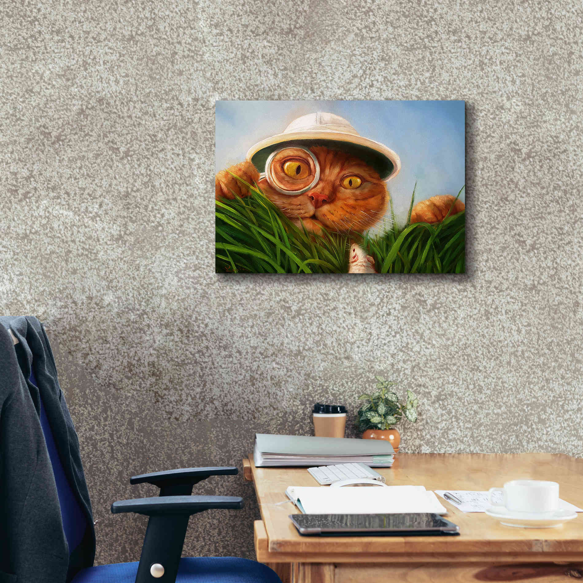 'Explorer' by Lucia Heffernan, Canvas Wall Art,26x18