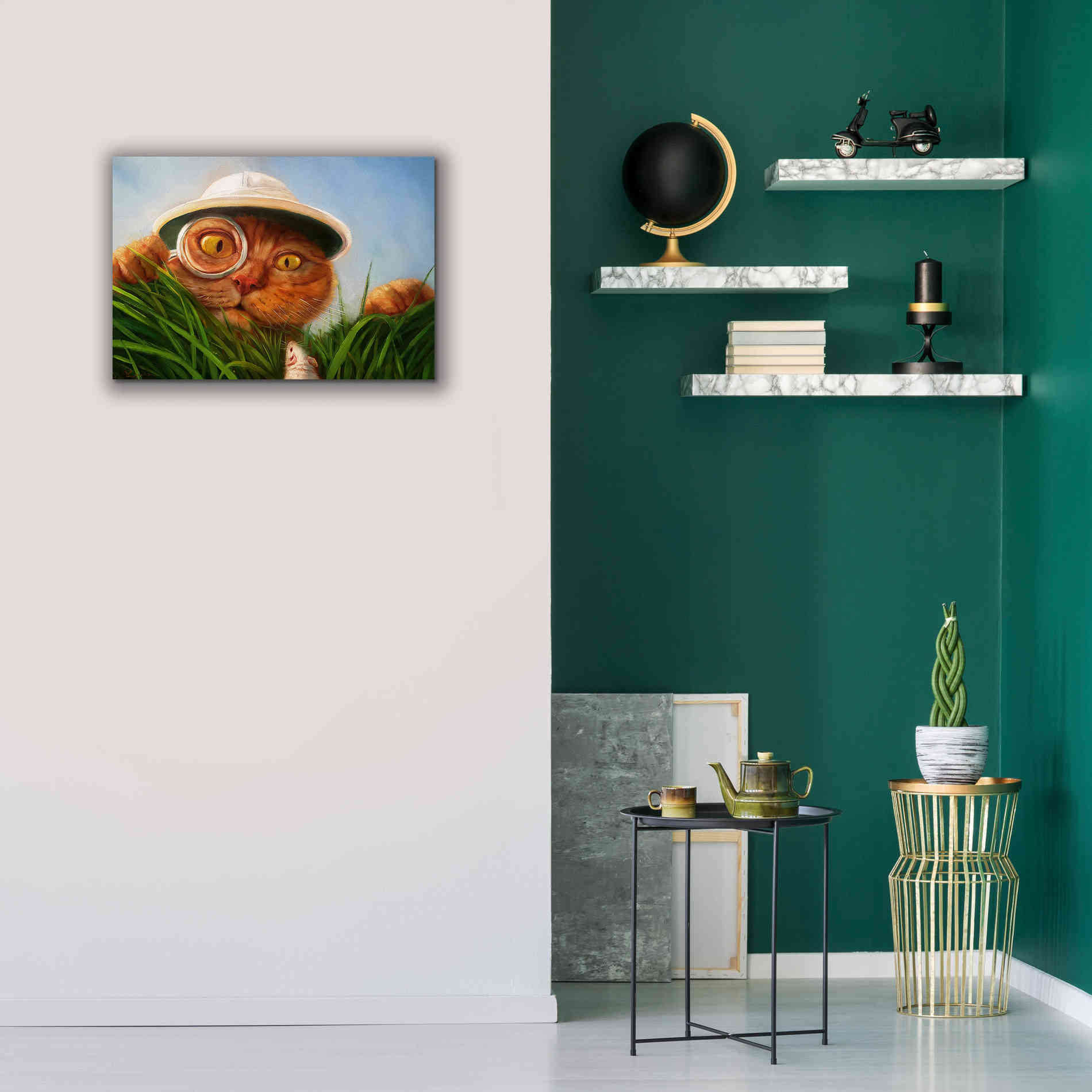 'Explorer' by Lucia Heffernan, Canvas Wall Art,26x18