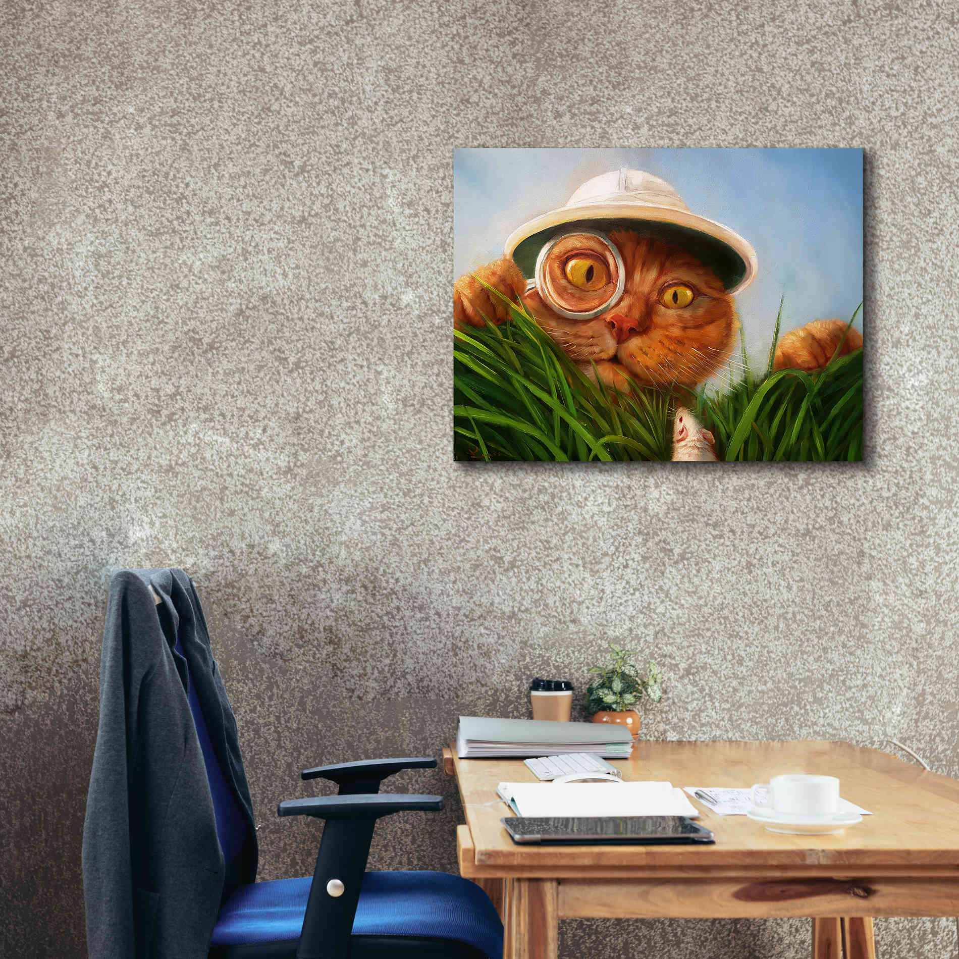 'Explorer' by Lucia Heffernan, Canvas Wall Art,34x26