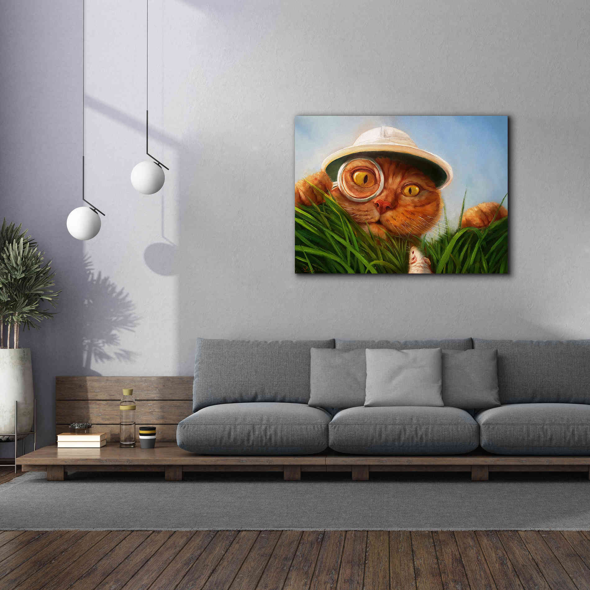 'Explorer' by Lucia Heffernan, Canvas Wall Art,54x40