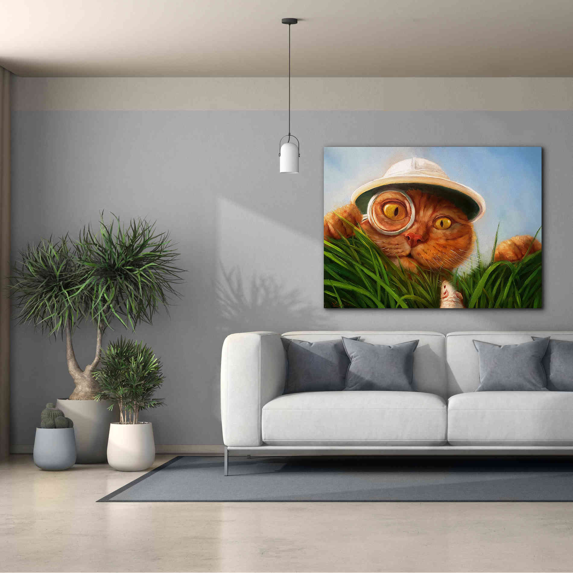 'Explorer' by Lucia Heffernan, Canvas Wall Art,54x40