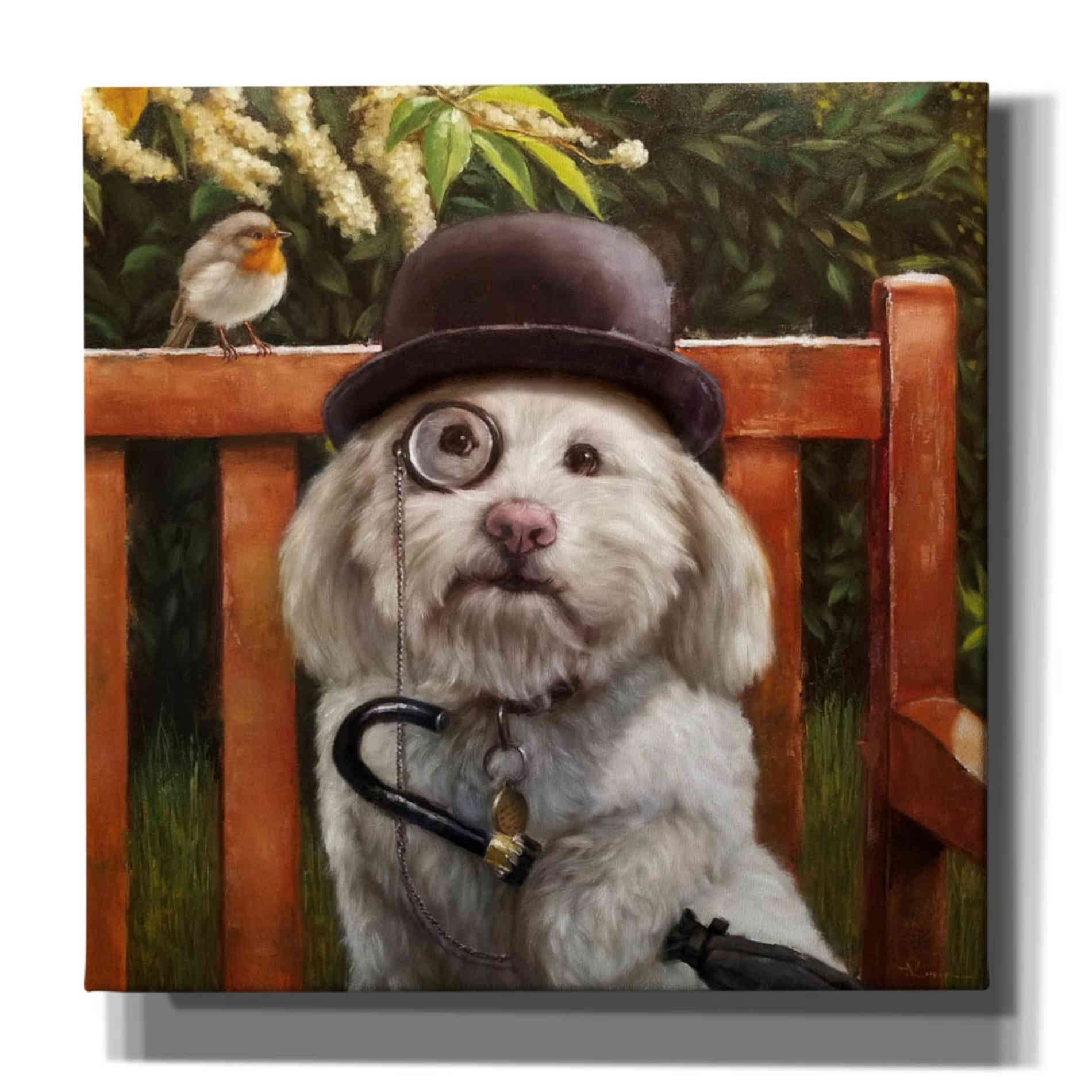 'Alfie' by Lucia Heffernan, Canvas Wall Art