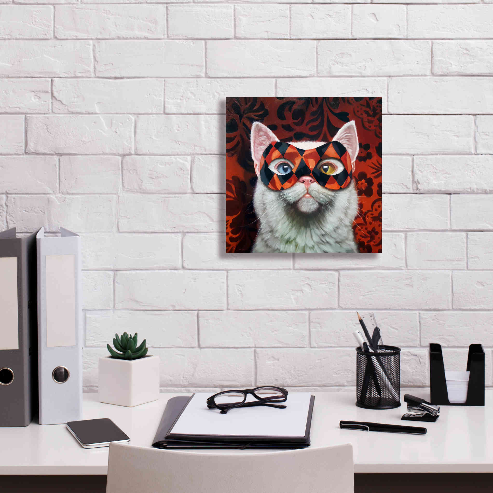 'Enigma' by Lucia Heffernan, Canvas Wall Art,12x12