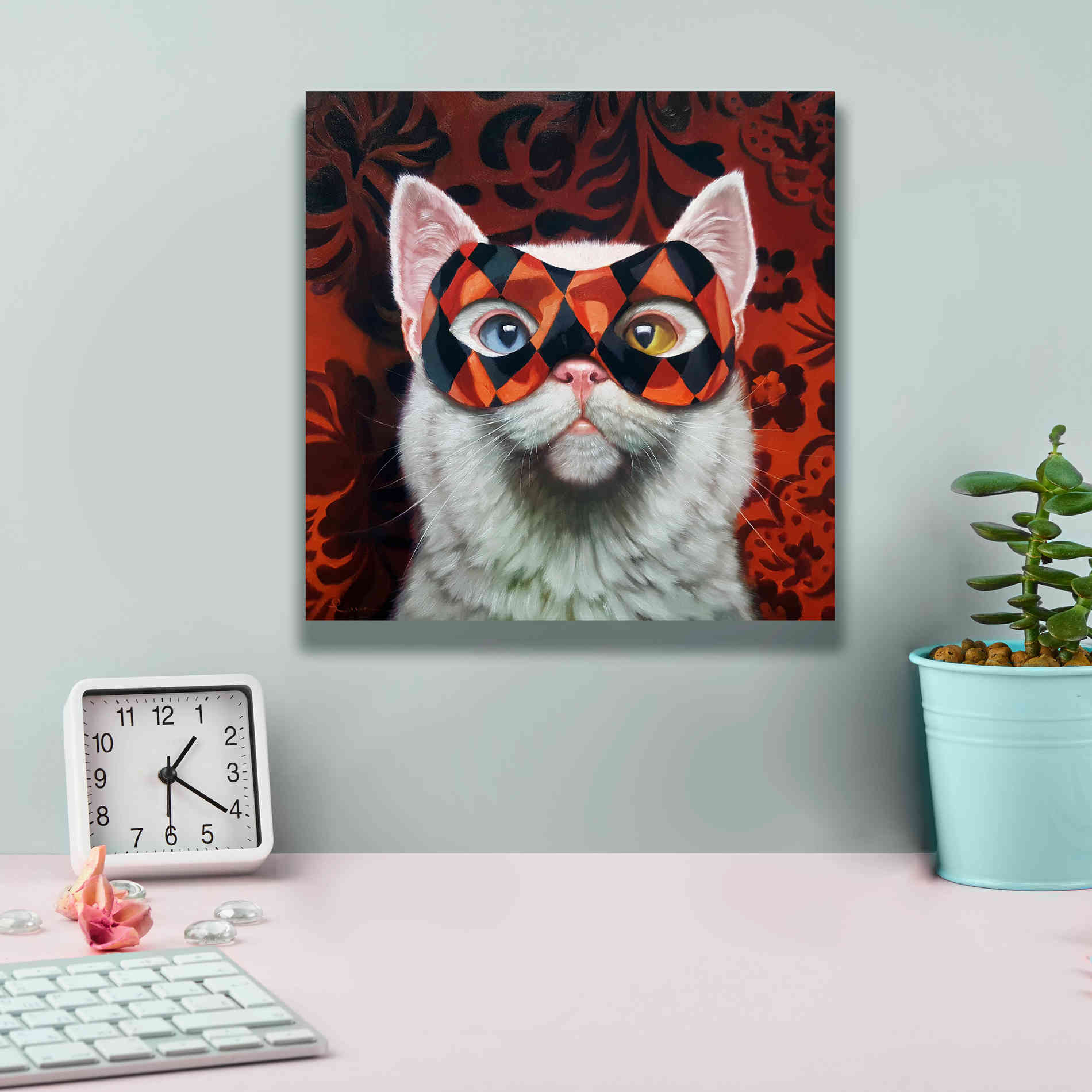 'Enigma' by Lucia Heffernan, Canvas Wall Art,12x12