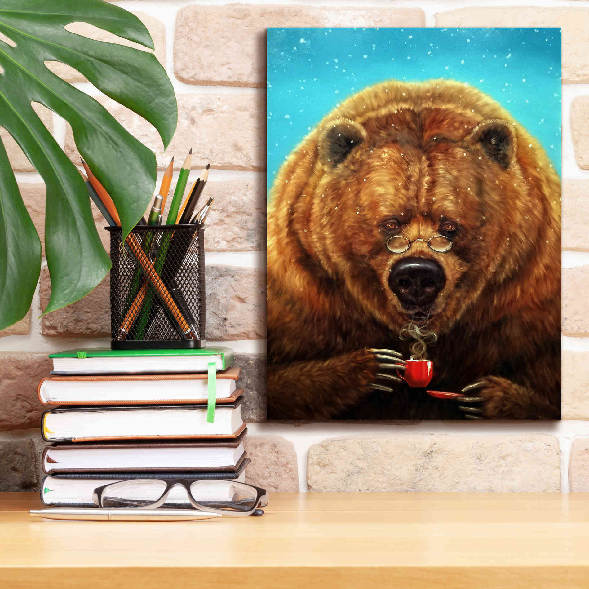 'Civilized' by Lucia Heffernan, Canvas Wall Art,12x16