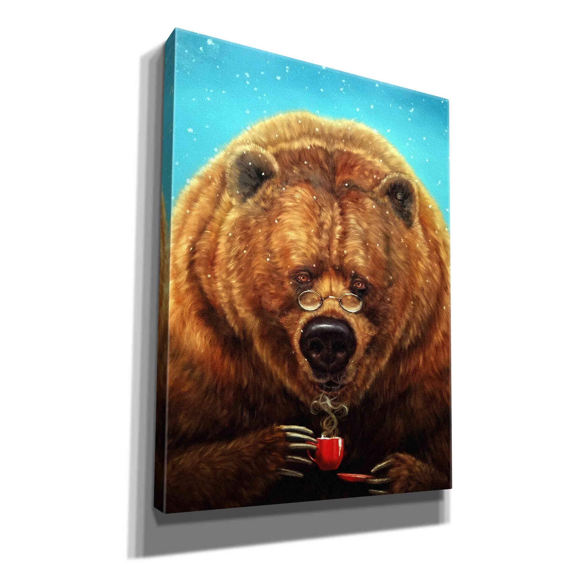 'Civilized' by Lucia Heffernan, Canvas Wall Art