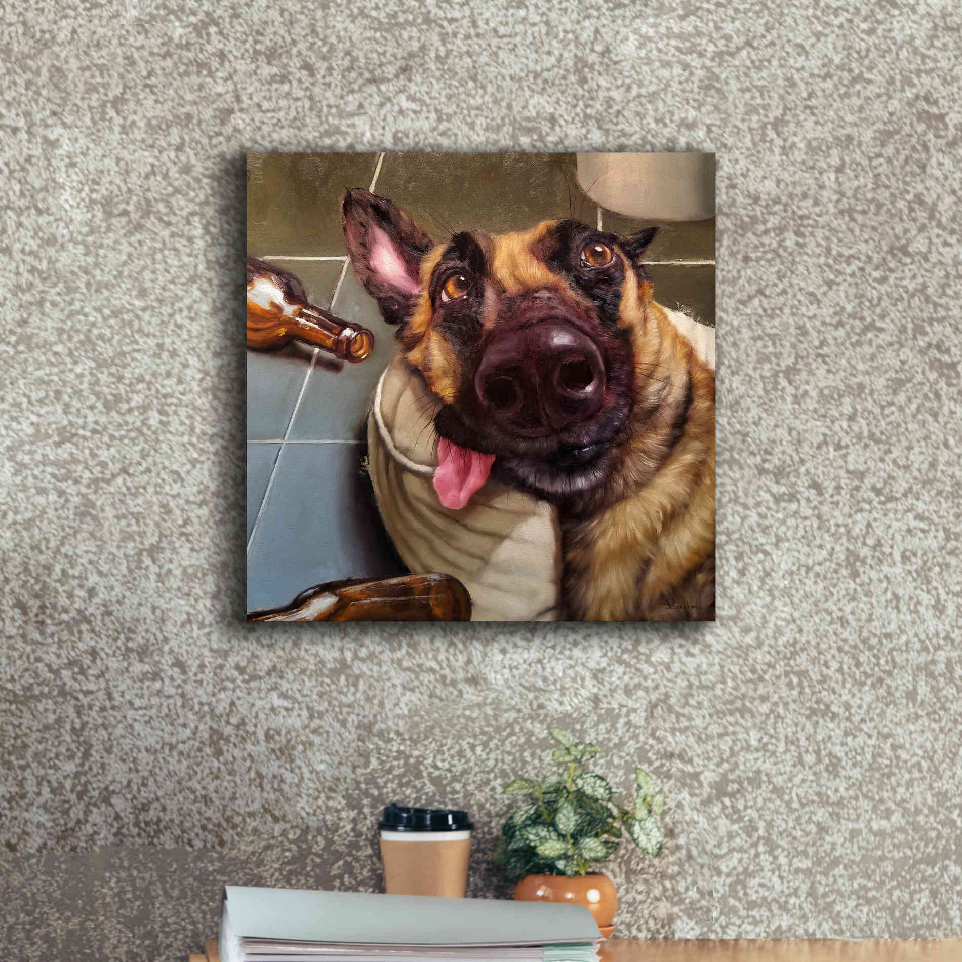 'The Morning After' by Lucia Heffernan, Canvas Wall Art,18x18