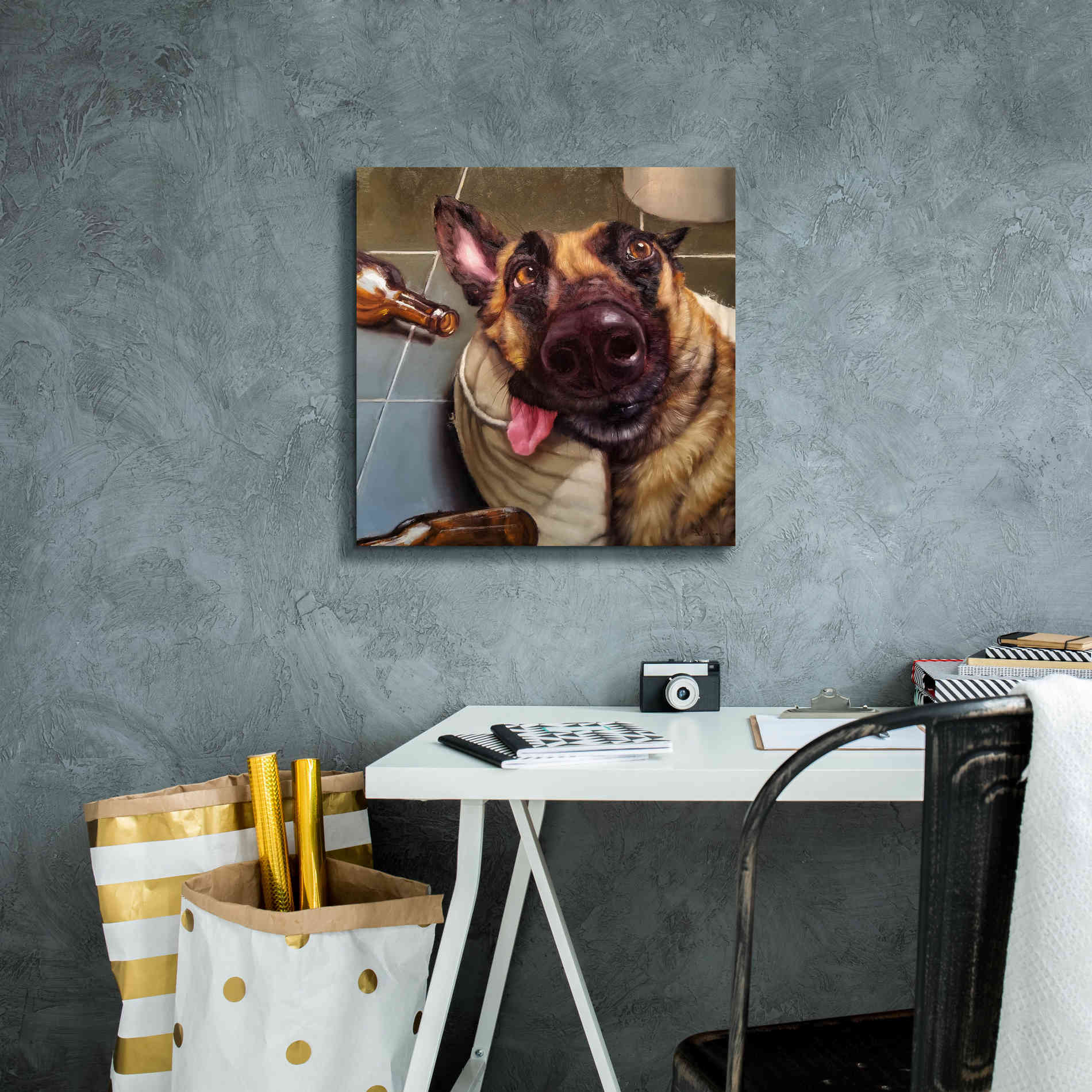 'The Morning After' by Lucia Heffernan, Canvas Wall Art,18x18