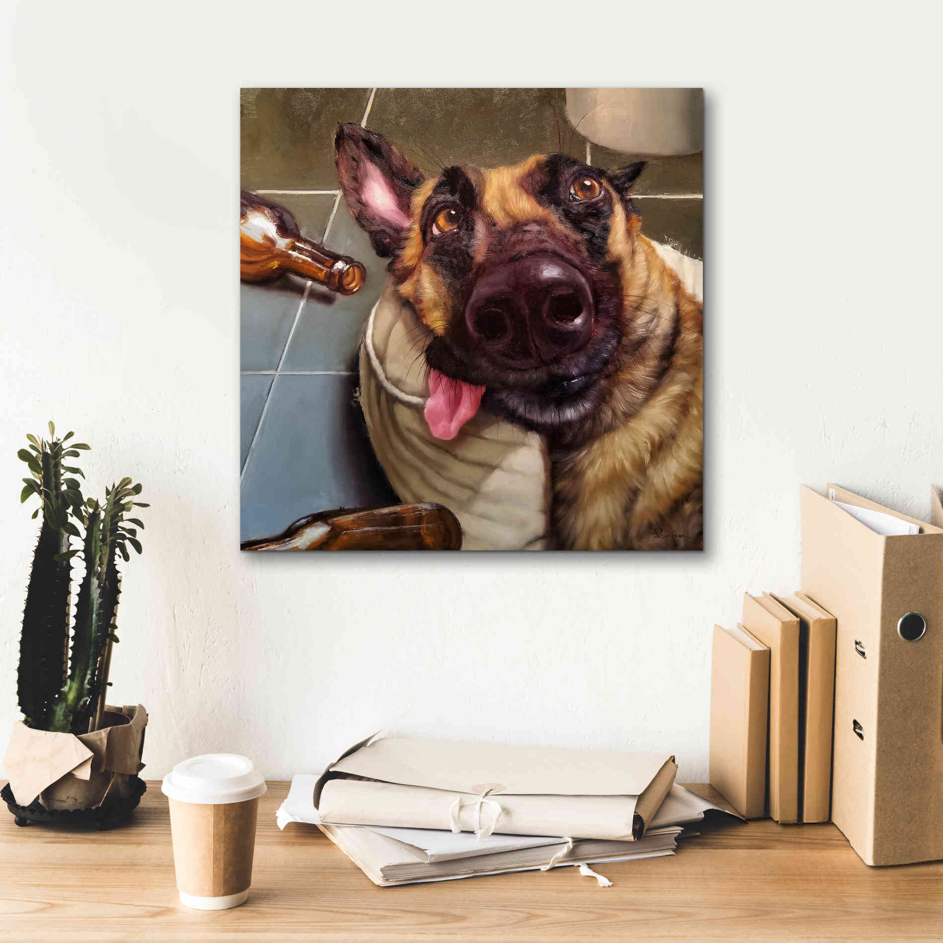 'The Morning After' by Lucia Heffernan, Canvas Wall Art,18x18